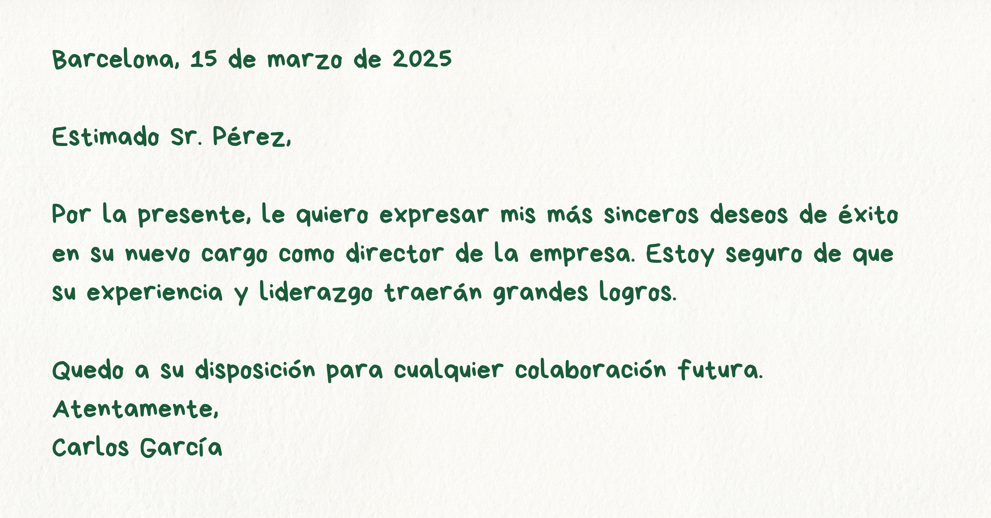 Express 'best wishes' in Spanish and write perfect letters and emails