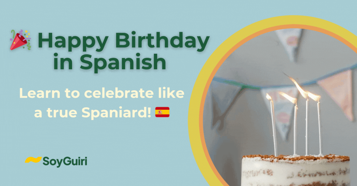 happy birthday in spanish