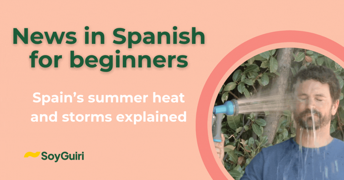 news in spanish summer heat