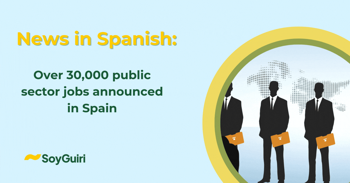 news in Spanish about public sector jobs