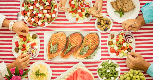 Mediterranean diet foods