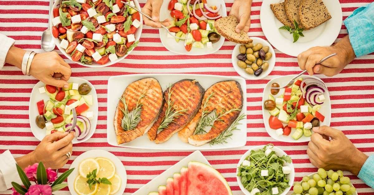 Mediterranean diet foods
